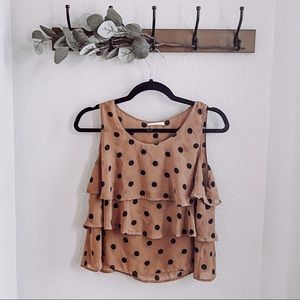 Lush Polka Dot Tank Top